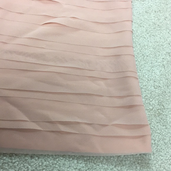 Ann Taylor layered chiffon tank blush pink ❤️ - Picture 2 of 3